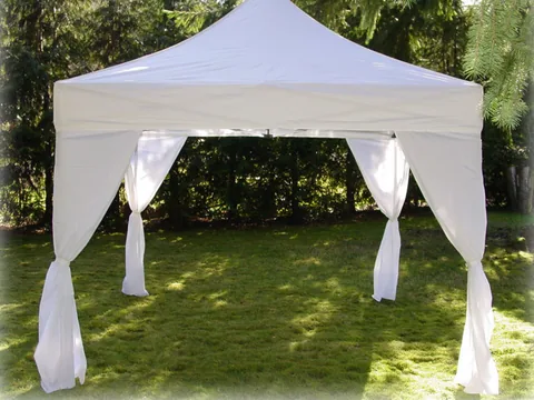 White Leg Drape