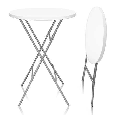 32" Round Folding Cocktail Table