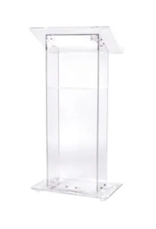 Clear Acrylic Podium