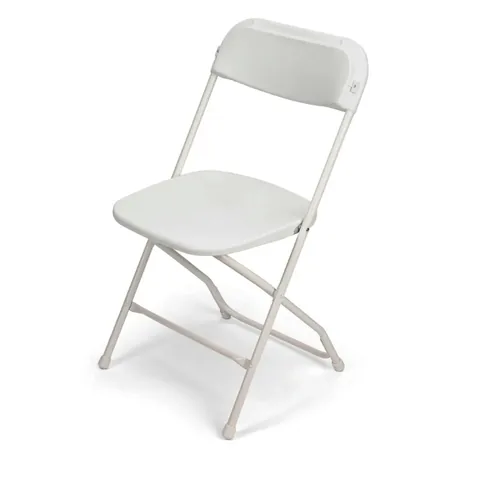 White Folding Chair B Grade